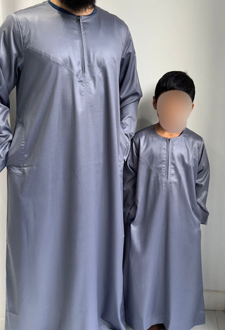 Ayman’s Omani Jubba Collection- Grey