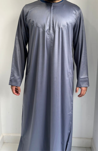 Ayman’s Omani Jubba Collection- Grey